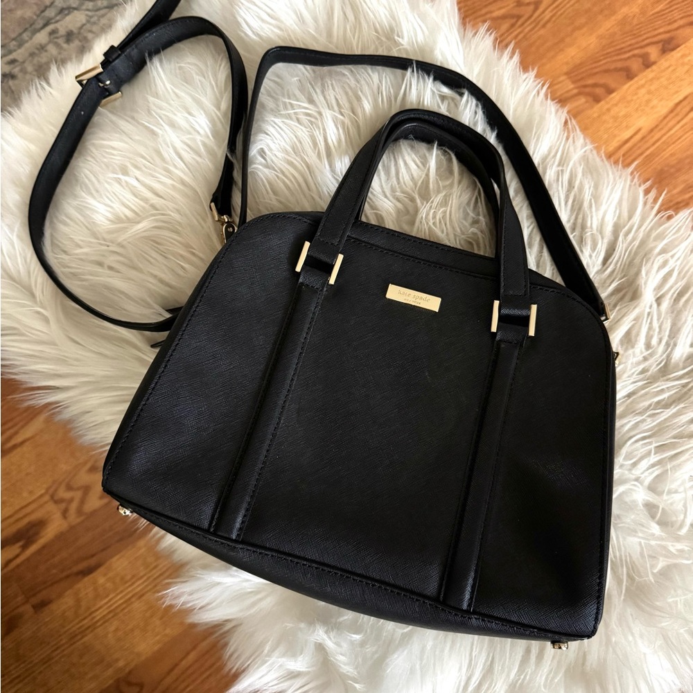 Kate Spade Newbury Lane Felix Classic Black Crossbody Purse